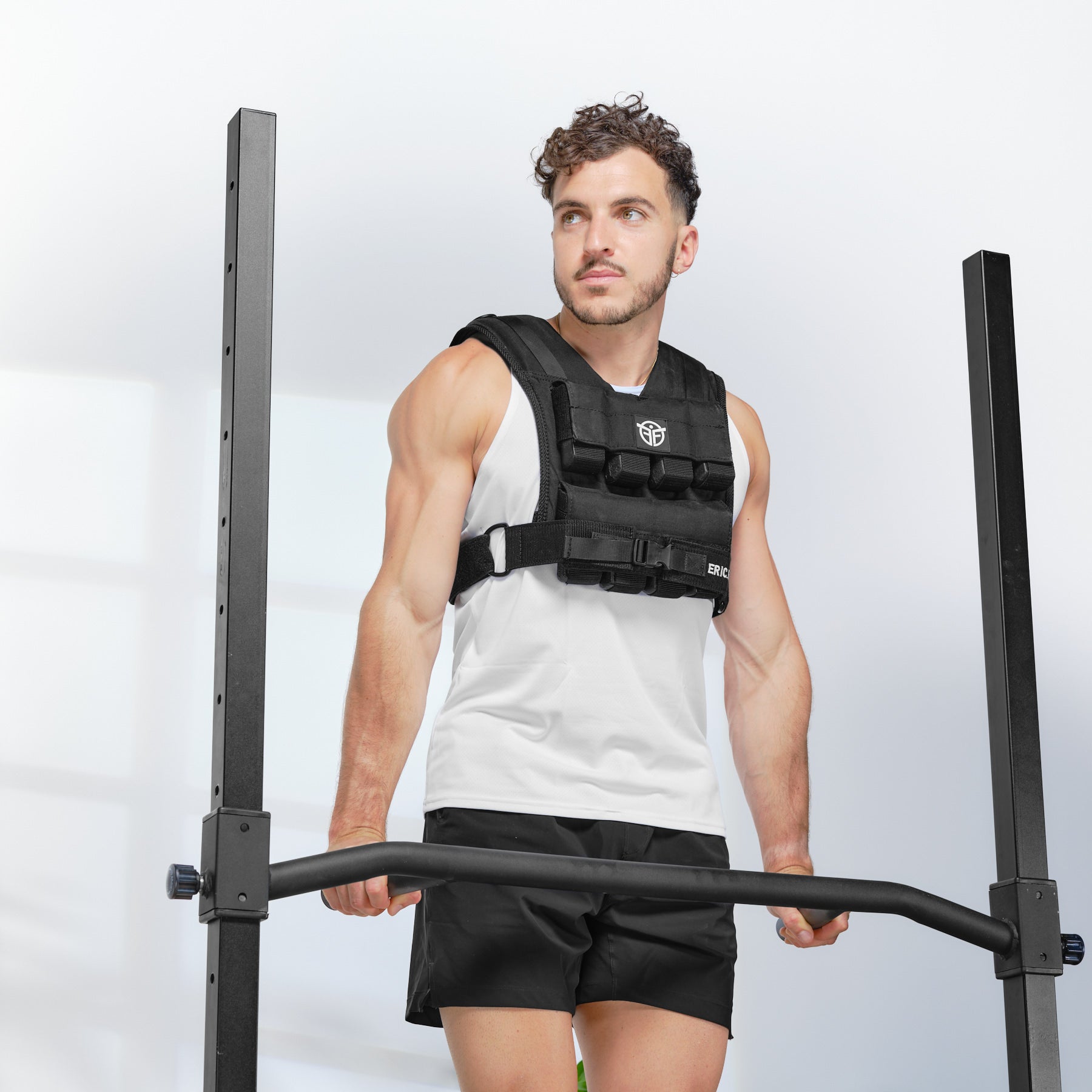 barre de dips gilet lesté
