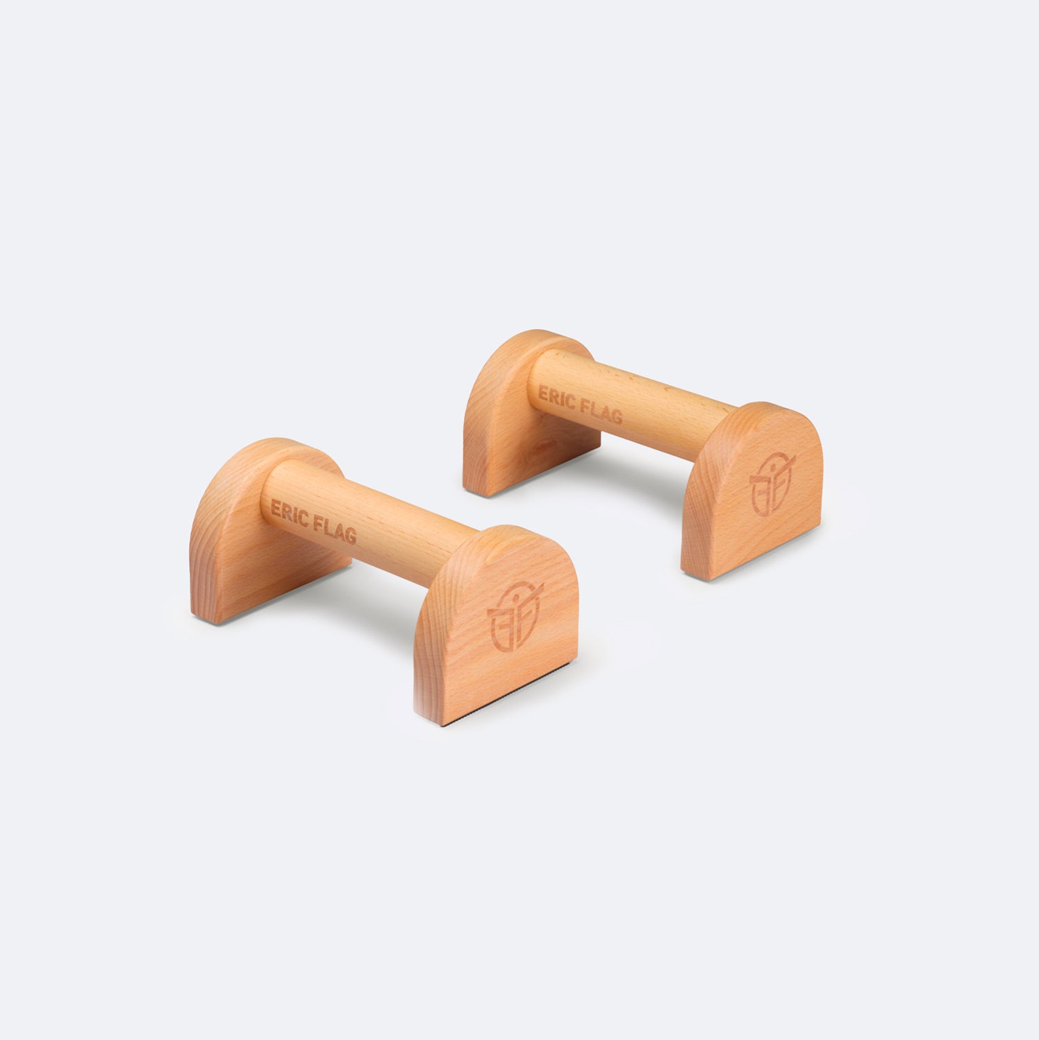 parallettes en bois version courte