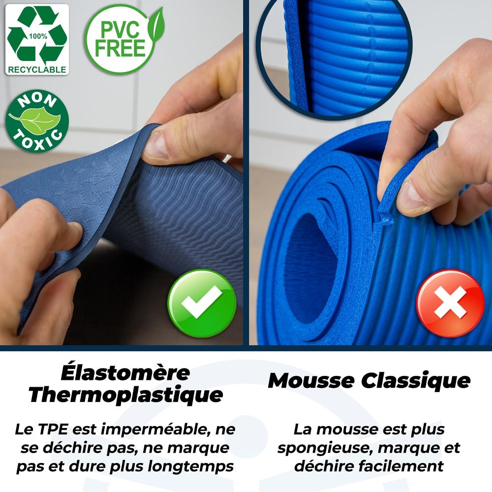 Tapis de Sport et Yoga Premium - Eric Flag